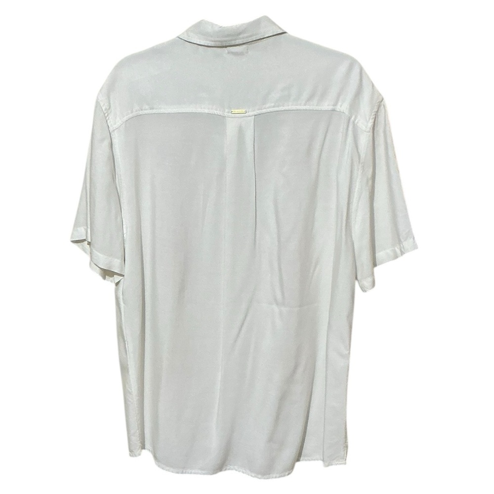 BILLABONG On Vacation Shirt S 23” P2P White $70 Retail NWOT - Picture 9 of 13